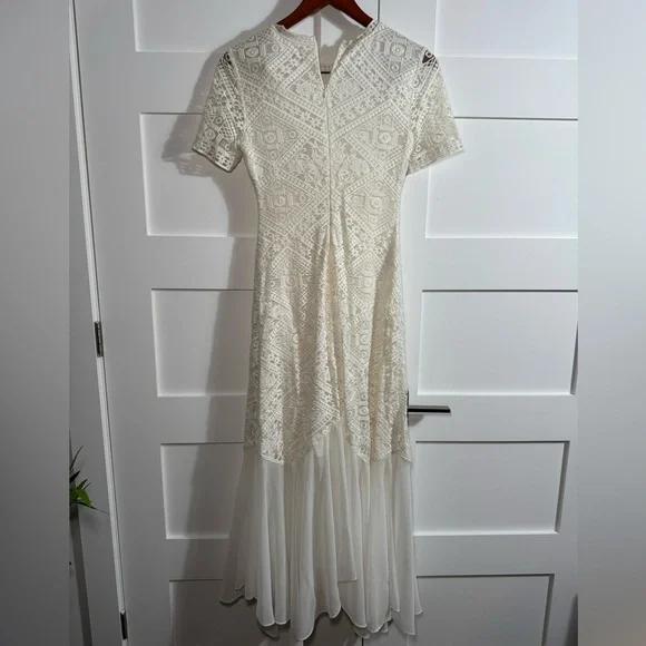 Stunning white dress maxi - Picture 5 of 6